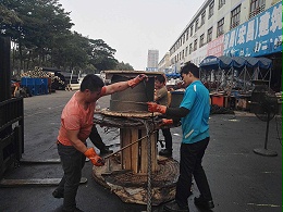 华东钢绳大规格钢丝绳插编索具加工